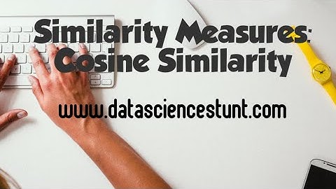 Similarity Measures: Cosine Similarity #shorts #ai #ml