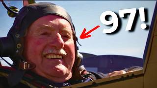 The Moment a WW2 Veteran Flies Again a Spitfire