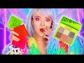 💛ЭТО ШОК! Самые ЯДЕРНЫЕ Палетки HUDA Beauty NEON Obsessions ТЕСТ! 💚