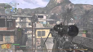 Most Unlucky MW2 Trickshotter Ever!