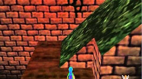 Gex 64 - Long jump skip in Frankensteinfeld without firefly