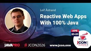 تطبيقات الويب التفاعلية مع 100% Java | ليف أوستراند (EN) screenshot 1