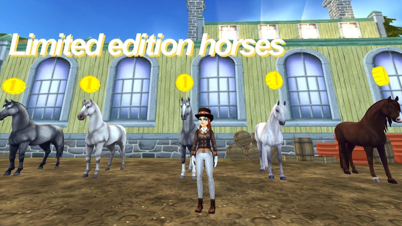 Star Stable Online Limited edition horses! YouTube