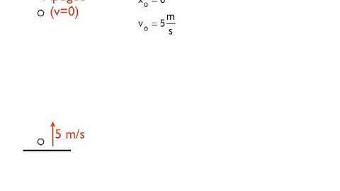 Kinematics Free Fall Solution