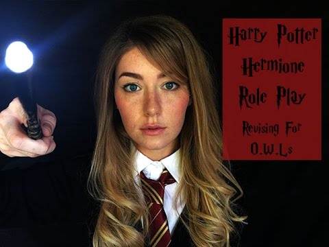 [ASMR] Harry Potter Hermione Cosplay | It's LeviOsa not LevioSA! ϟ 🔮 ❾¾