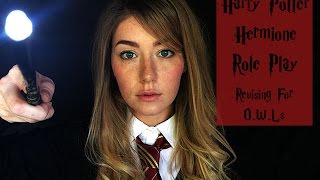 [ASMR] Harry Potter Hermione Cosplay | It's LeviOsa not LevioSA! ϟ 🔮 ❾¾ screenshot 1