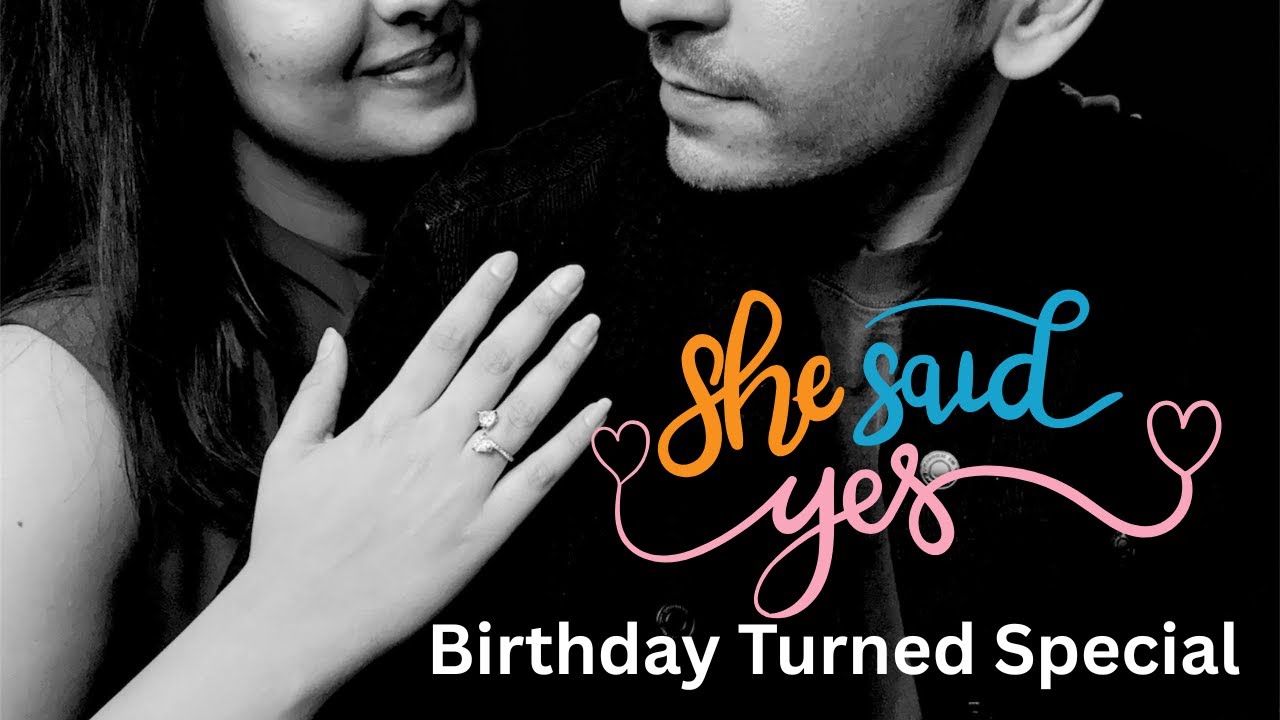 Surprise Proposal 💍 Kashish ka bday gift 🎁 Indians in Canada 🍁 