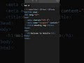HTML heading- Day 2