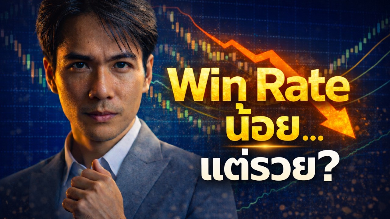 ทำไมบางคน Win rate แค่ 30% แต่พอร์ตโต? ความลับที่ 95% เทรดเดอร์ไม่เข้าใจ