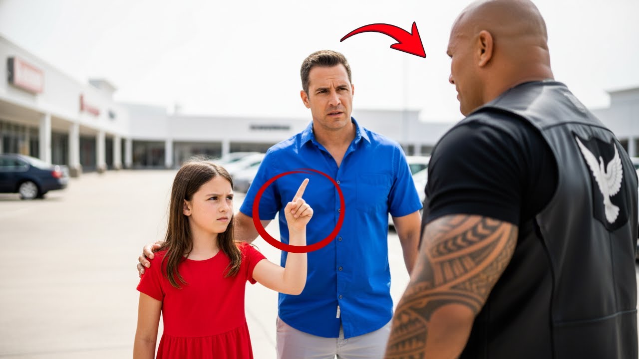 “He’s Not My Father!” The Deaf Girl Signed — What the Biker Did Next Silenced the Crowd