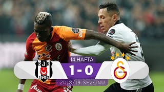 Beşiktaş 1-0 Galatasaray 14. Hafta - 201819