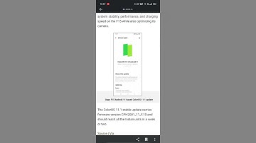 Oppo F15 Receives Stable ColorOs 11 Update With (Proof) Must Watch !! #Shorts