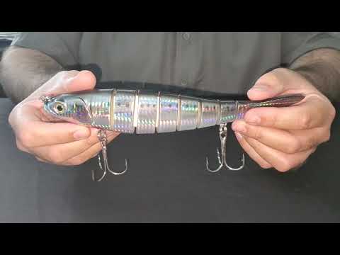 9.5" Spanish Sardine Motion Minnow Swimbait Lure Info