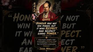 Quote Of The Day I Ishida Mitsunari I #viral #fyp #history #motivation #korean #movie #podcast