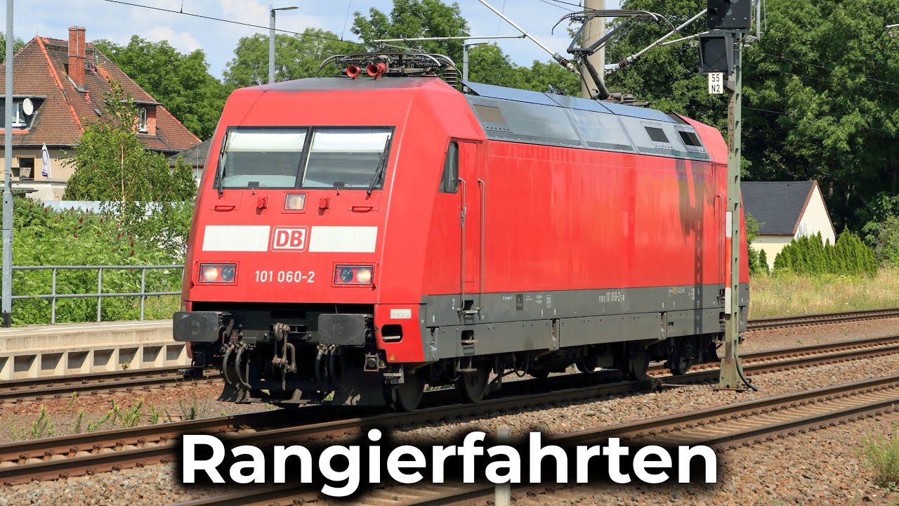 Zugbildung: InterCity 2082 - Königssee | Rangieren im Augsburger Hbf | BR 101 – Führerstandsmitfahrt
