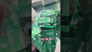 The green wrapped chocolate mints