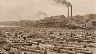 How America Built Steam Sawmills That Turned Forests Into Cities