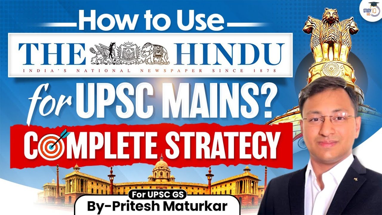 How to read the Hindu Newspaper for UPSC Mains and Make Notes ...