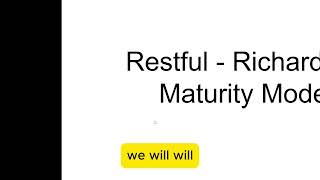 Inglês para Dev com feedBack do professor : Rest vs Restful and Richardson Maturity Model