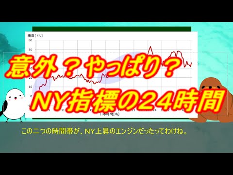 データ遊び ～ＮＹダウの２４時間～【株・先物トレード】