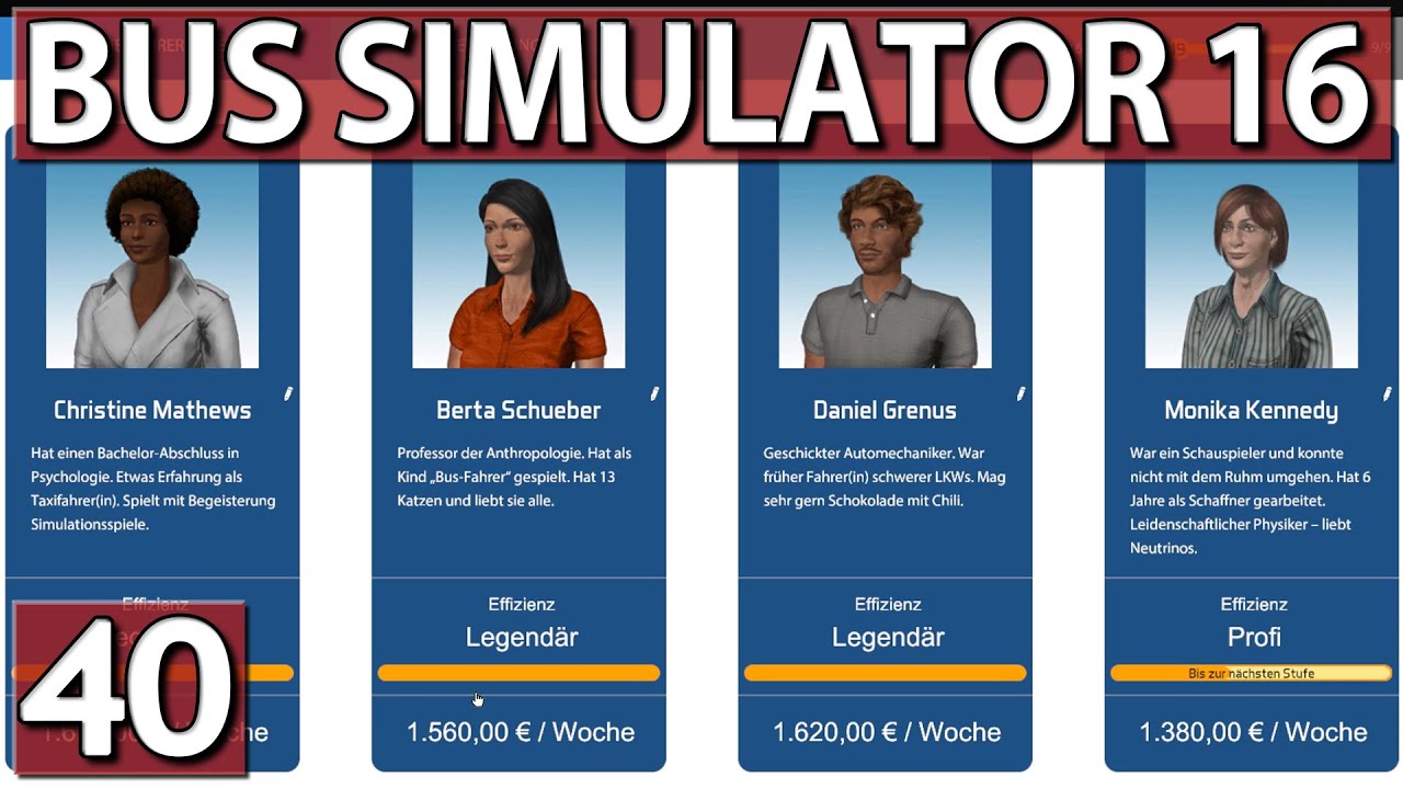 ich LASS mich NICHT verdrehen ► Bus Simulator 16 #40 gaming logo