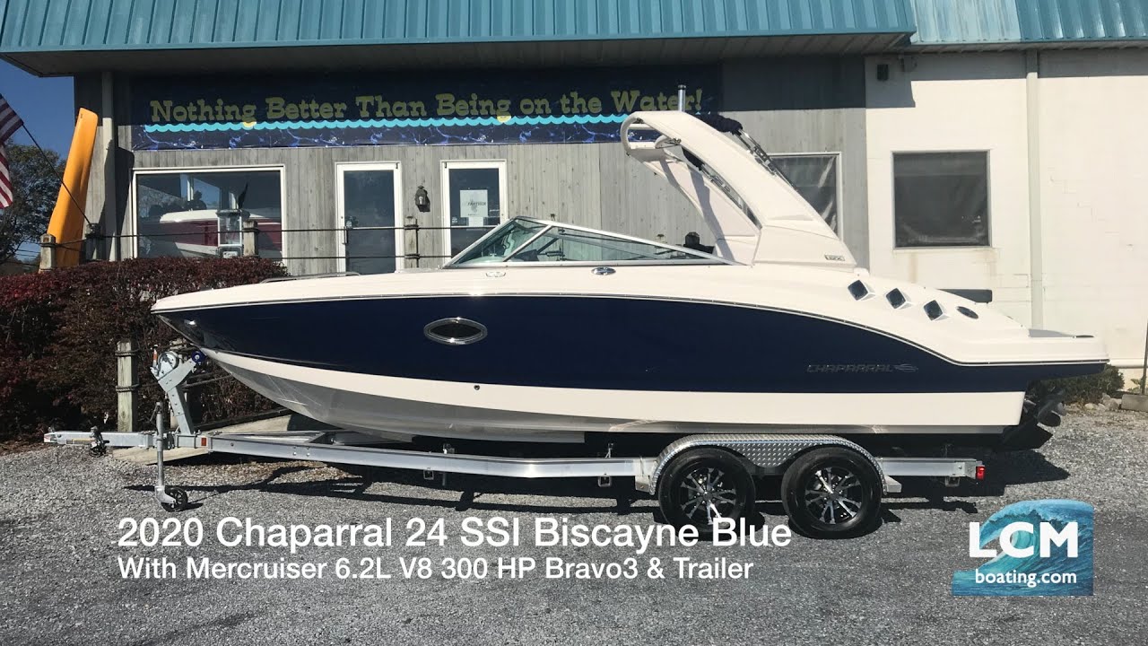 Chaparral 24 SSI Biscayne Blue Powerboat - SOLD 