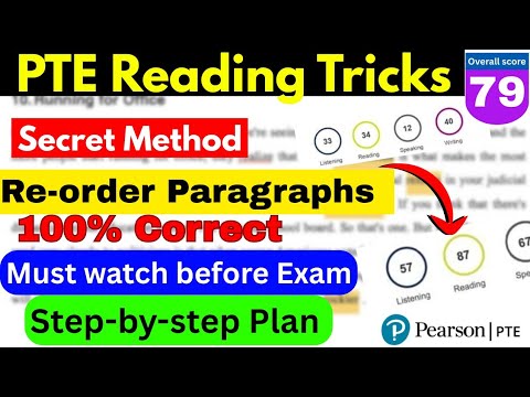How I Improved My PTE Reading Score from 34 to 79+ - Real Tips #pte2025 ...