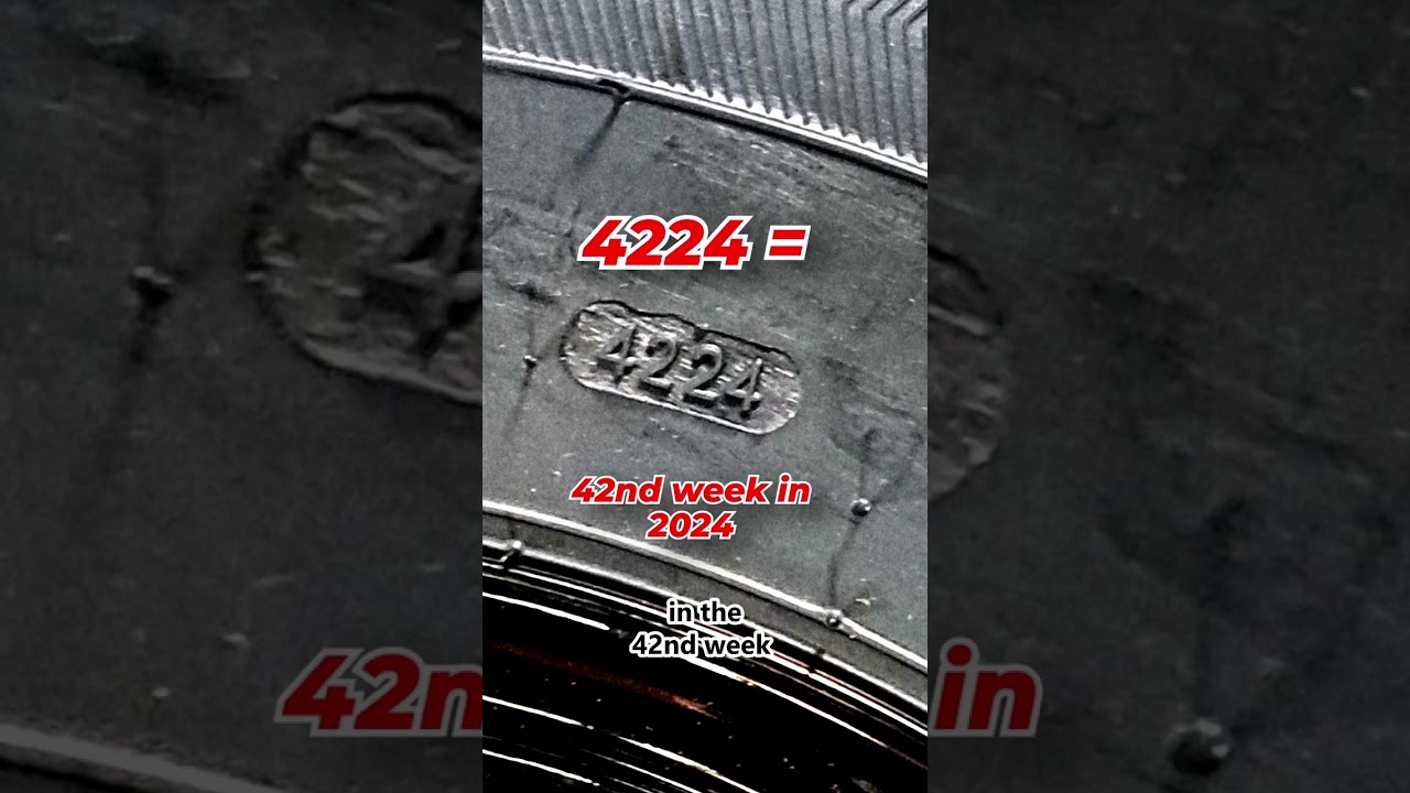 Read Tire Codes Pt 3 - Date Codes 