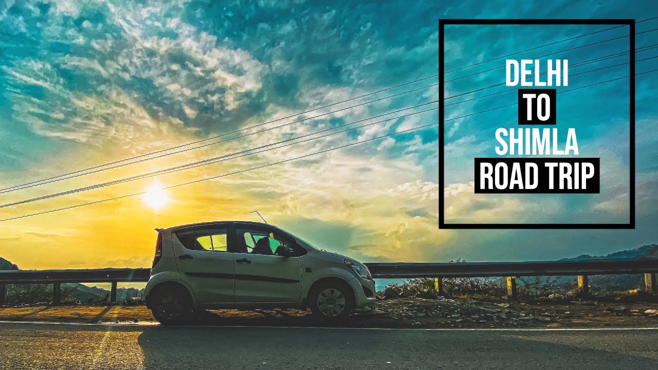DELHI to SHIMLA By Car (Family Trip) Episode 1 Road Trip Shimla