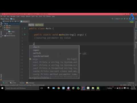 Java Object Oriented Programming 16 -  Passing parameters by Values