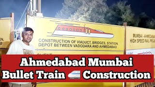 bullet train in india progress - bullet train india ground progress work update 👍👷👷👷
