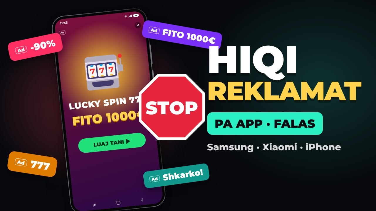Si t'i heqësh reklamat nga telefoni – Samsung, Xiaomi, iPhone (pa ...