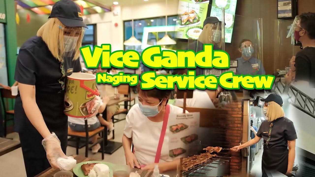 VICE GANDA NAGING SERVICE CREW!