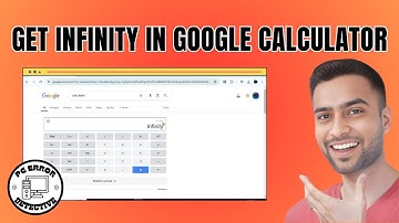 How to Get Infinity in Google Calculator