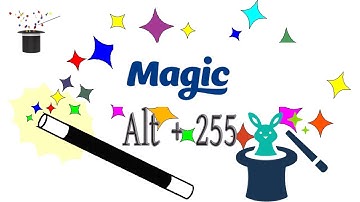 magic of computer names !! " Alt + 255 "