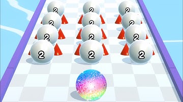 Ball Run 2048: All Levels Gameplay Walkthrough Android, iOS Levels 1-9999 (Part 6)