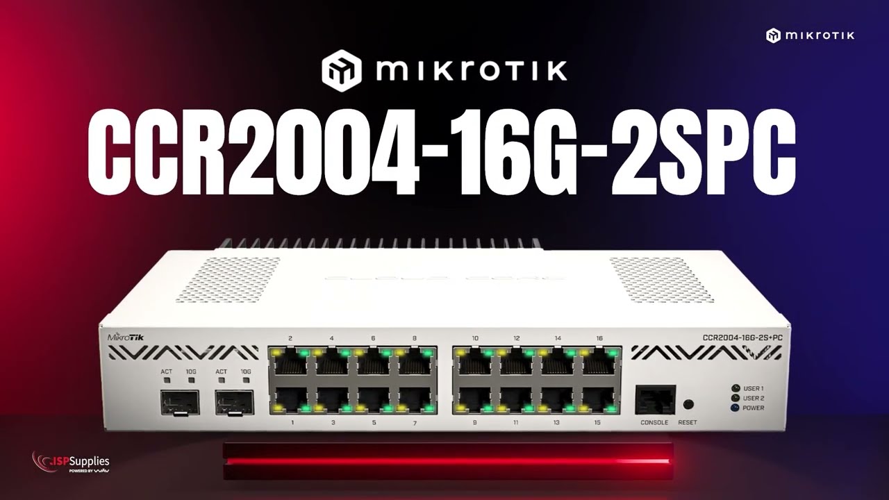 MikroTik CCR2004-16G-2S+ PC – Robuuste 16-poorts Router Met 2 SFP+ Poorten, Voor Netwerkprofessionals 3 miniatura