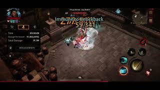 Tempest - using Lassal Weapon with primary attack for burst damage