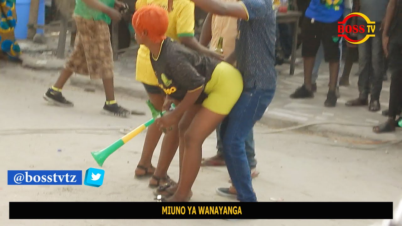 MIUNO YA MASHABIKI WA YANGA BAADA YA USHINDI - YouTube