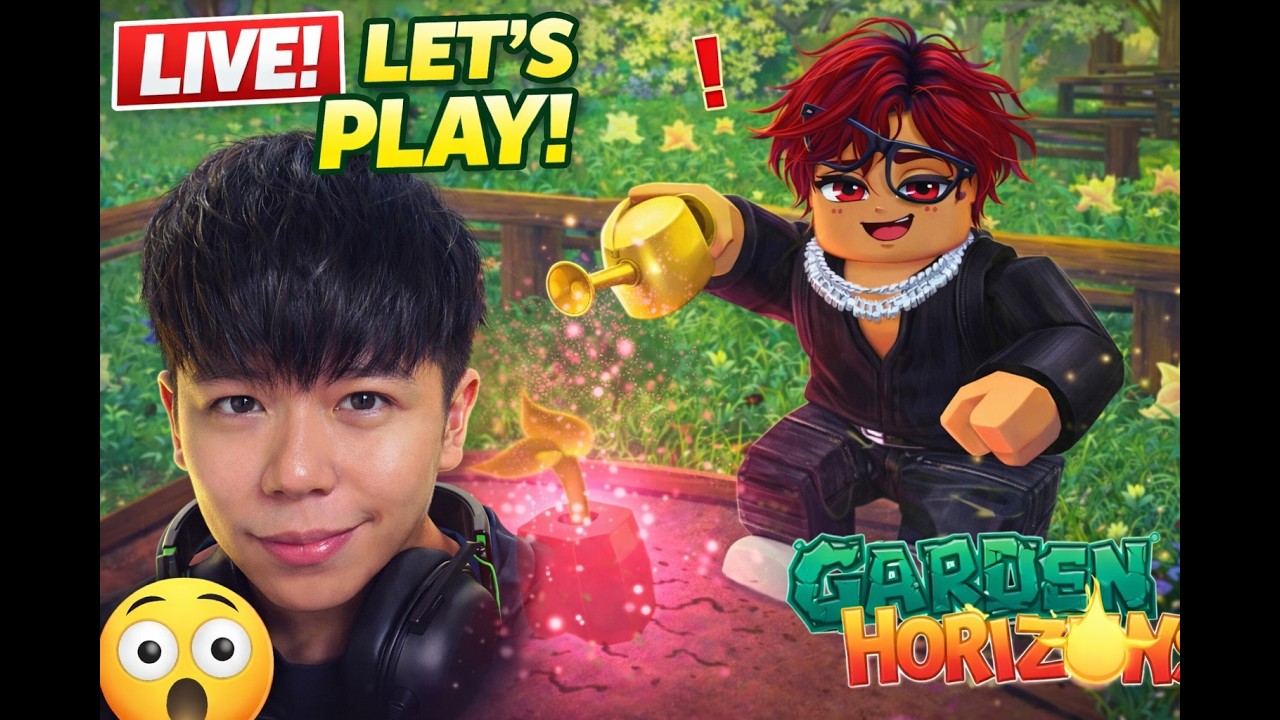 MENANAM SETELAH SEKIAN LAMA | GARDEN HORIZONS | ROBLOX #roblox #robloxlive
