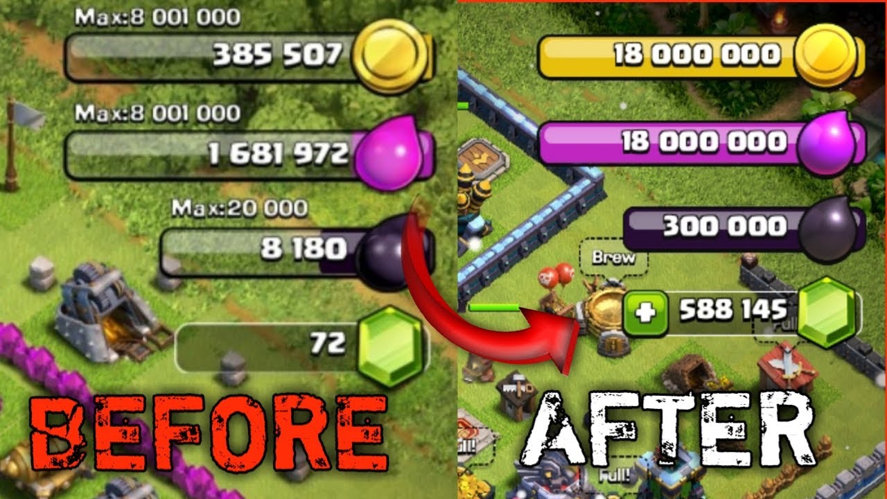 How To Install .CLASH OF CLANS Mod (APK). ON MOBILE