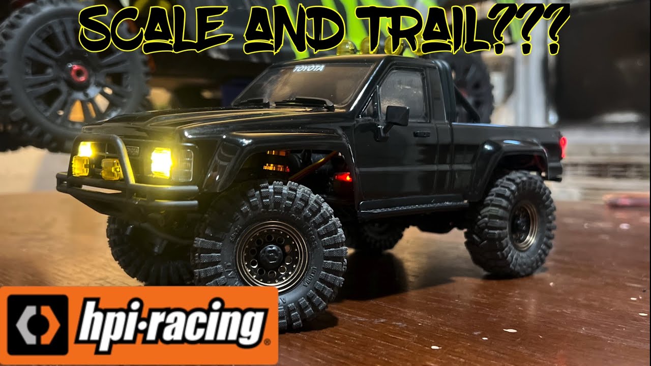 HPI Racing Venture18 Flux 1985 Toyota Hilux SR5 Первый запуск и первое впечатление!!!
