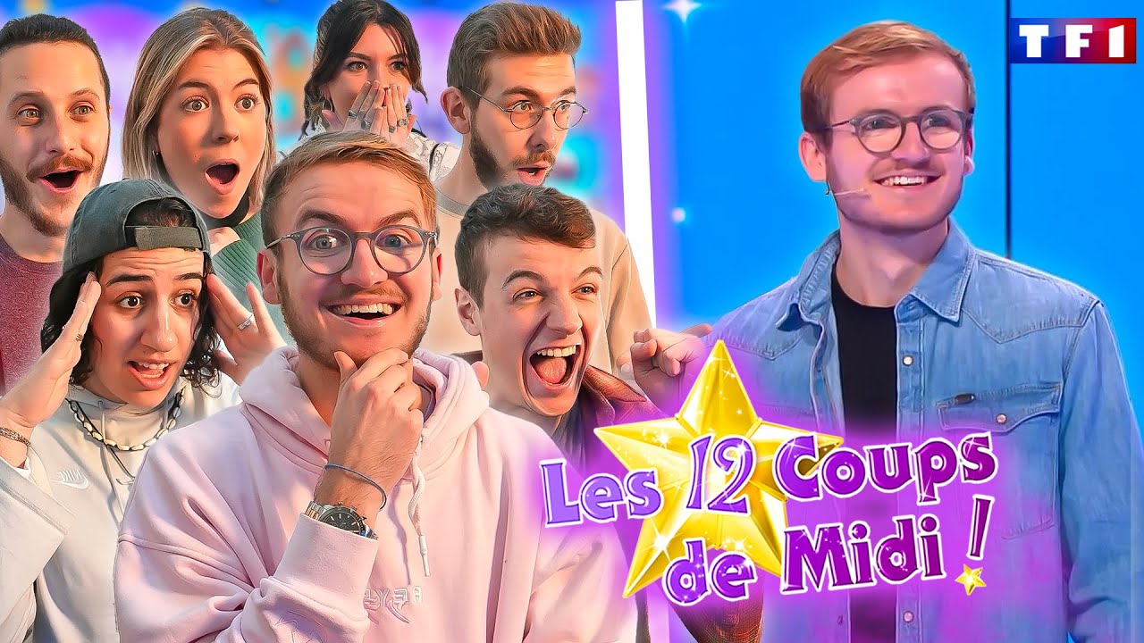 On réagit à mon passage TV aux 12 Coups de Midi (vous n'êtes pas prêts)