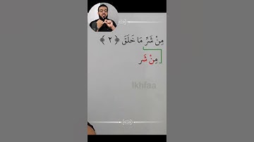 Learn Surah Al-Falaq Word by Word | With tajweed | Easy Way | Quran Memorization & Tajweed | Part 2