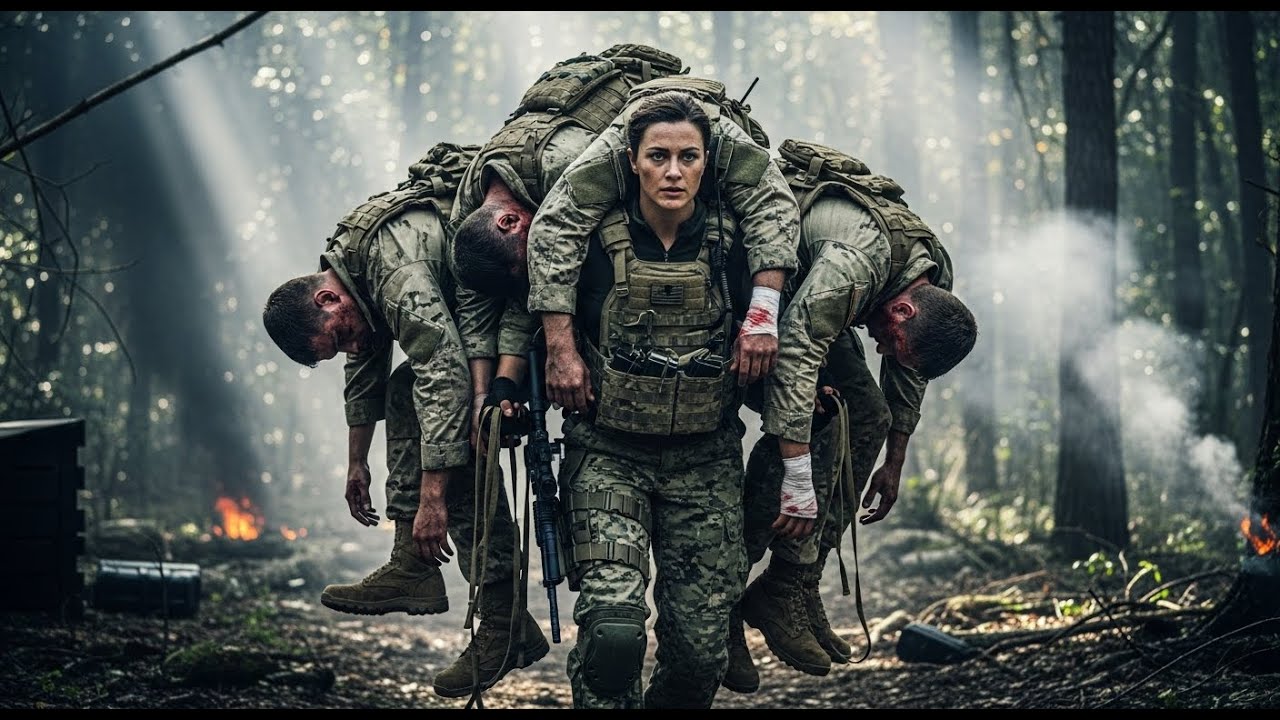 “She’s Dead!” They Left the SEAL Sniper Behind — Then She Returned Carrying 4 Rangers