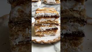 S’mores Icebox Cake 🔥