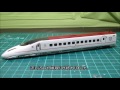 【Nゲージ】 KATO 800系九州新幹線に墨入れ・パーツ取付・シール貼付を行う