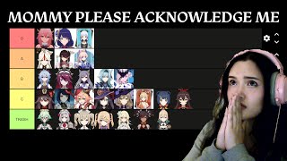 Genshin Impact Waifu Tier List