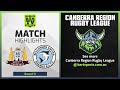 Queanbeyan Roos v Belconnen United Sharks - Round 11 Highlights | Canberra Region Rugby League 2022