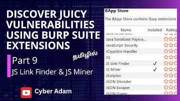 Discover Juicy vulnerabilities using Burp Suite extensions - JS Link Finder & JS Miner - Part 9